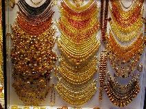 Amber from Baltic Sea on Gdansk market